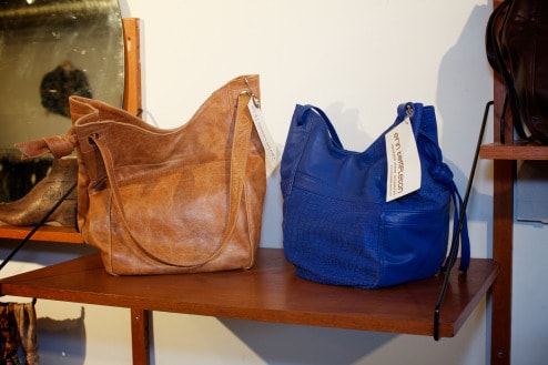 Erin Templeton Vancouver Gastown Recycled Leather Bags vintage