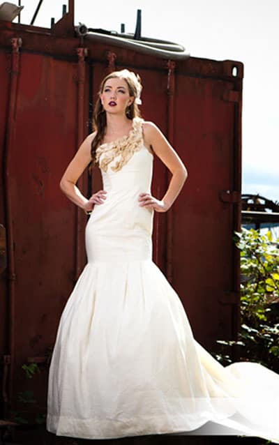 Pure Magnolia eco wedding gown
