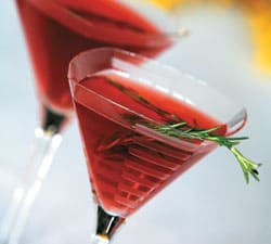 Rosemary martini
