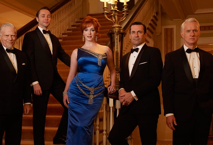 The cast of Mad Men
