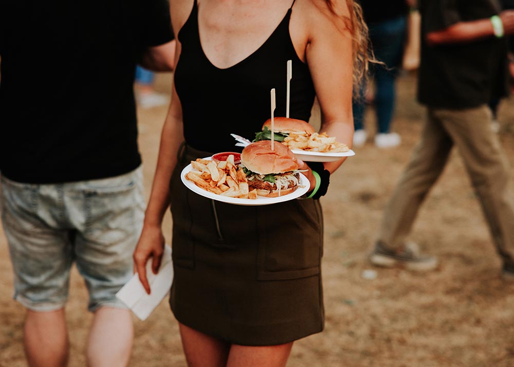 Burgers at the Taste of Abby Fall Food Festival 2022 in Abbotsford