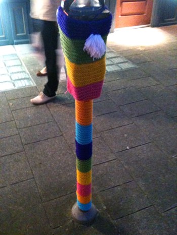 yarn bombing vancouver