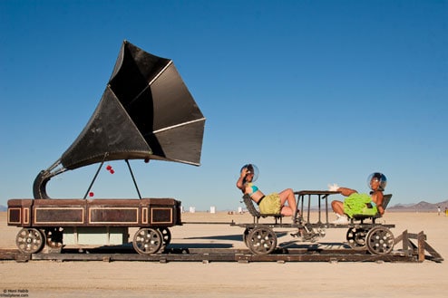Gramorail at the 2010 Burning Man Festival