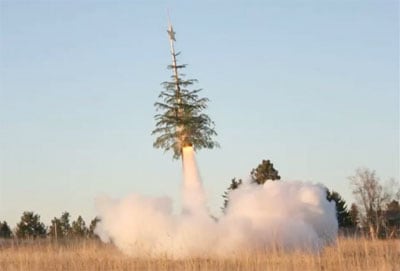 Christmas Tree Rocket