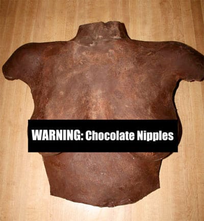 Chocolate boobs