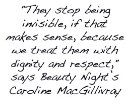 Caroline MacGillivray, Beauty Night, Twestival 2011