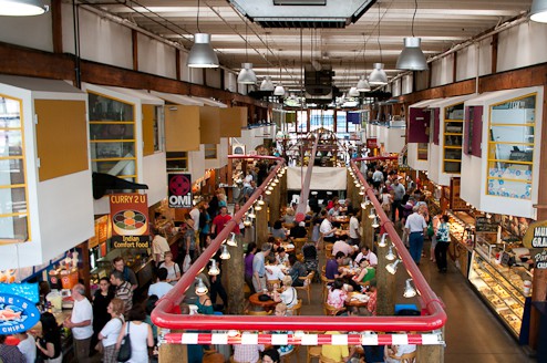 The Public Market provides visitors with great food, sights and sounds.