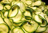 Warm zucchini salad recipe