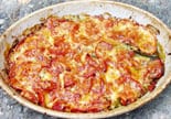Zucchini tomato gratin recipe