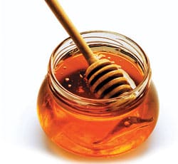 add honey to your herbal tea for calming effects