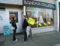 Bohemia Gallery outside