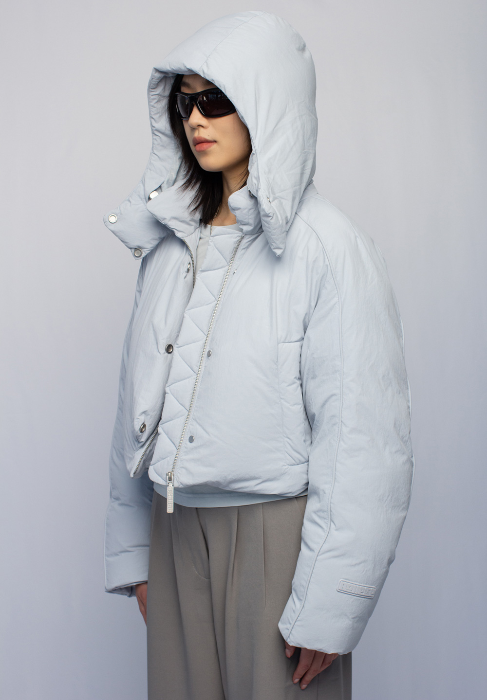 Cropped Puffer Jacket from Adhere to Studios