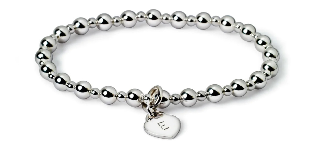 Erin Bracelet and Tiff Heart Charm by Suetables