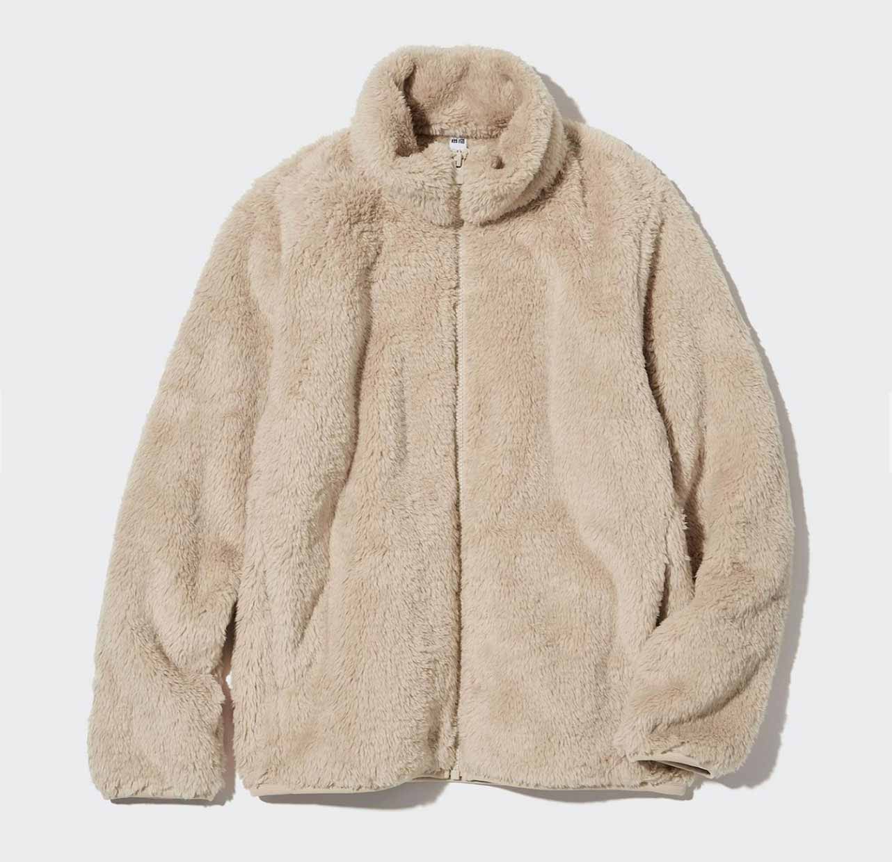 Fluffy Yarn Fleece Jacket by Uniqlo