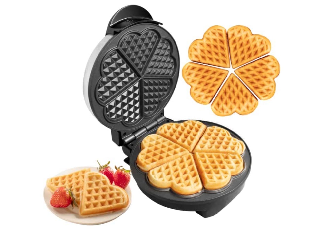 Heart Waffle Maker by CucinaPro