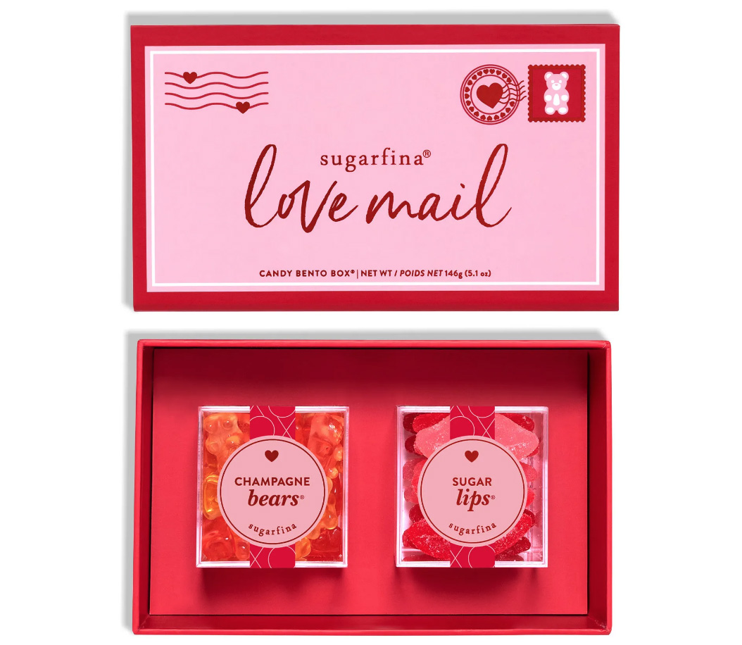 Love Mail 2 Piece Candy Bento Box by Sugarfina