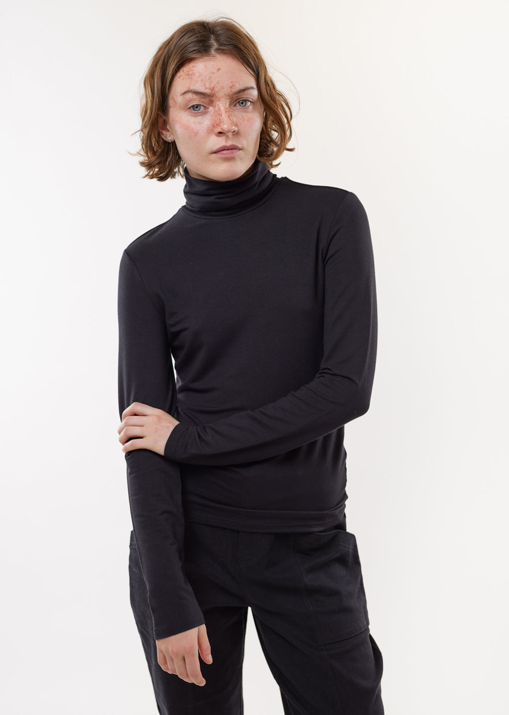 Oh So Soft Funnel Neck Sweater by Livøm