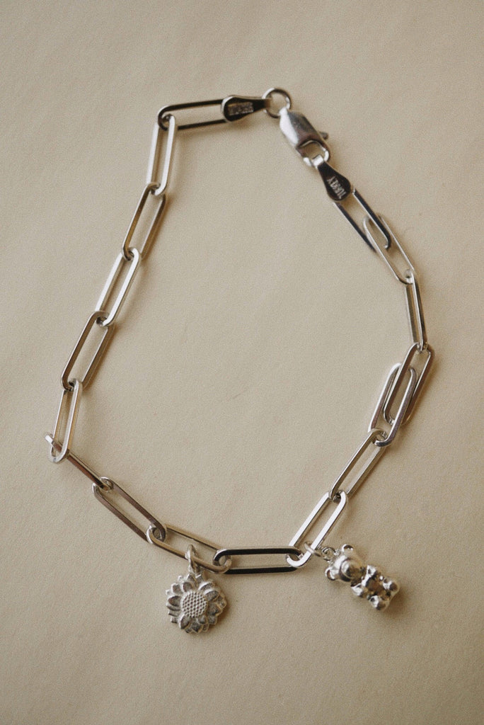 Paperclip Chain Bracelet by Foe and Dear