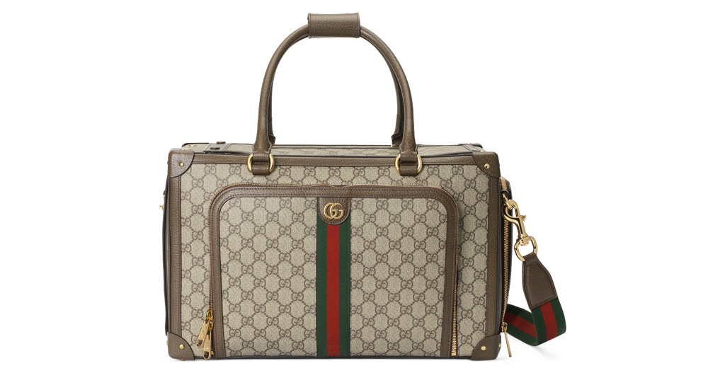 Small GG Pet Carrier with Web by Gucci