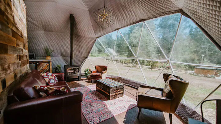 Barn Dome in Sechelt Airbnb