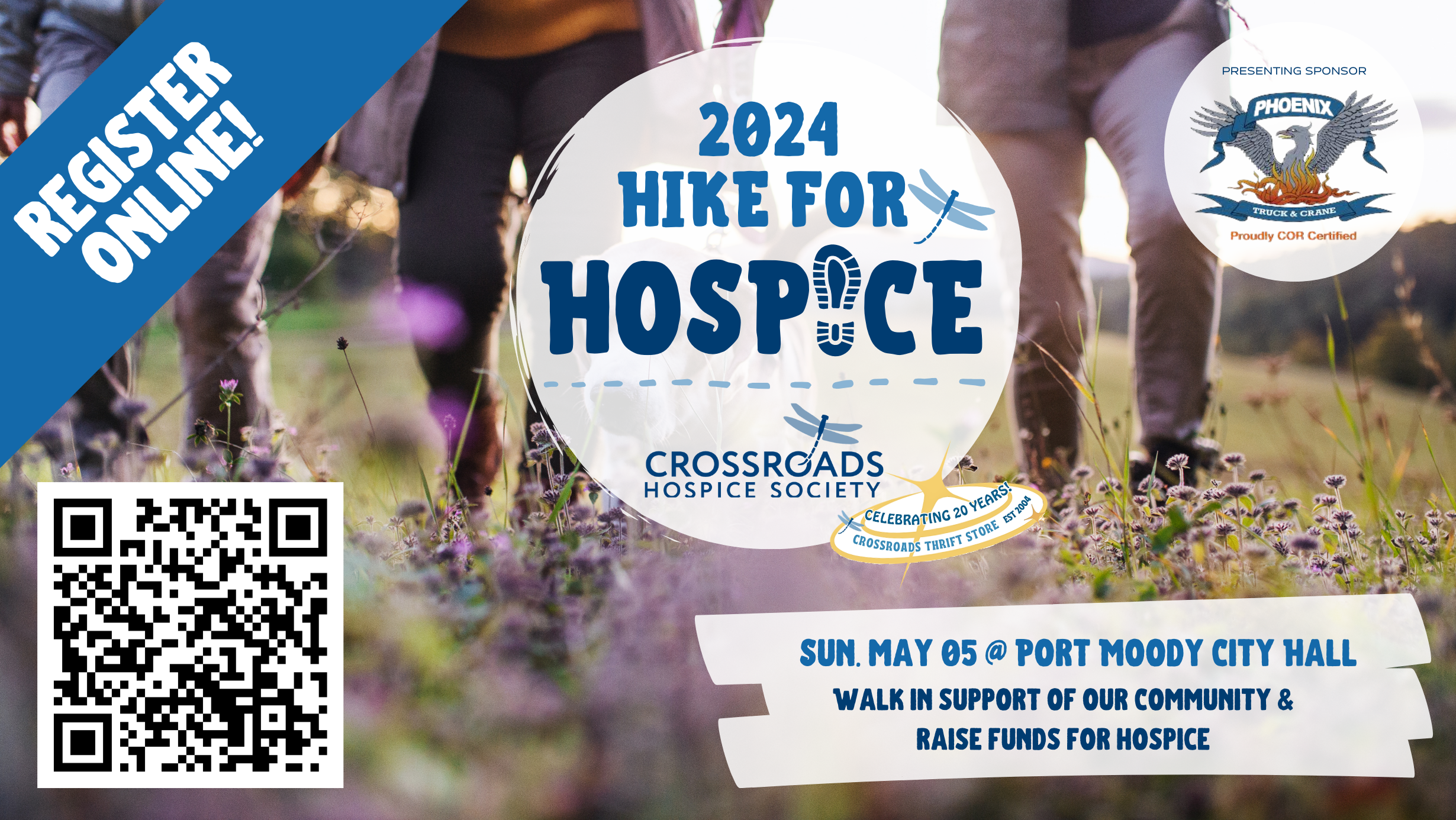 Crossroads Hospice Society’s Hike for Hospice 2024!